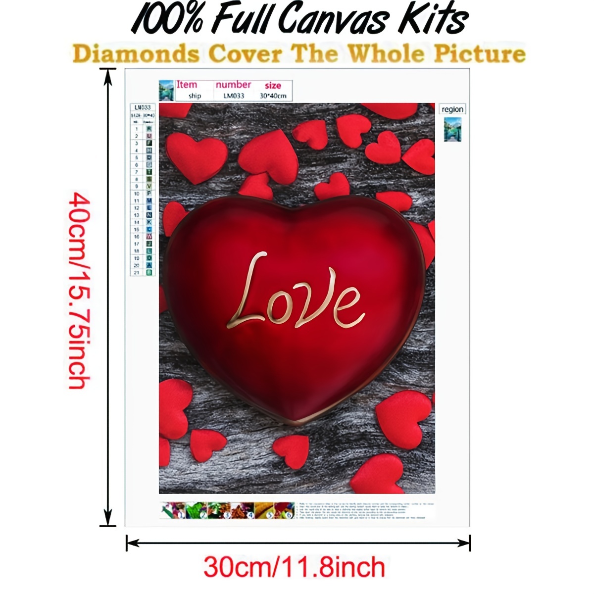 Diy 5d Diamond Painting Love Quotes Kits For Adults Round - Temu