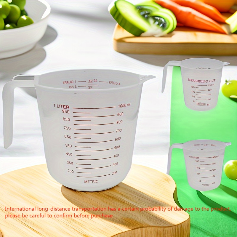 Measuring Cup With Lid Graduated Clear Measuring Cup - Temu
