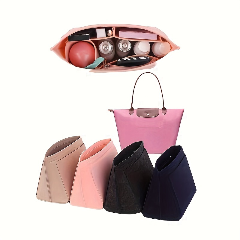 For LV Speedy25 30 35 Make up Organizer Felt Cloth Handbag Organizer Insert  Bag Travel Inner