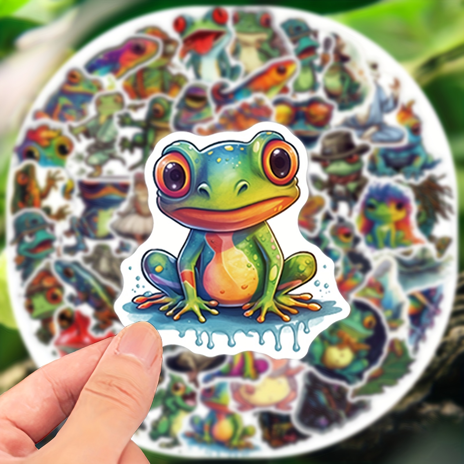 Frog Stickers - Temu Australia
