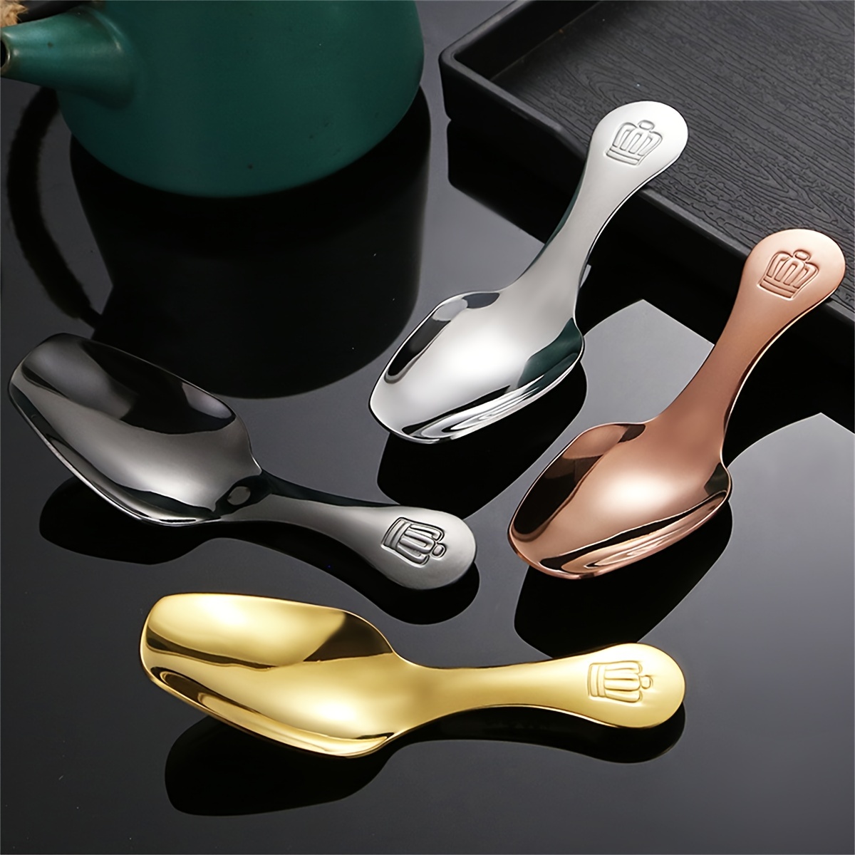 Stainless Steel Mini Measuring Spoons Creative Mini - Temu