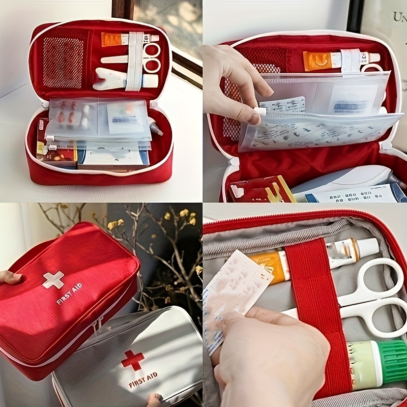 First Aid Kits Plastic Small First Aid Box Medicine Storage - Temu