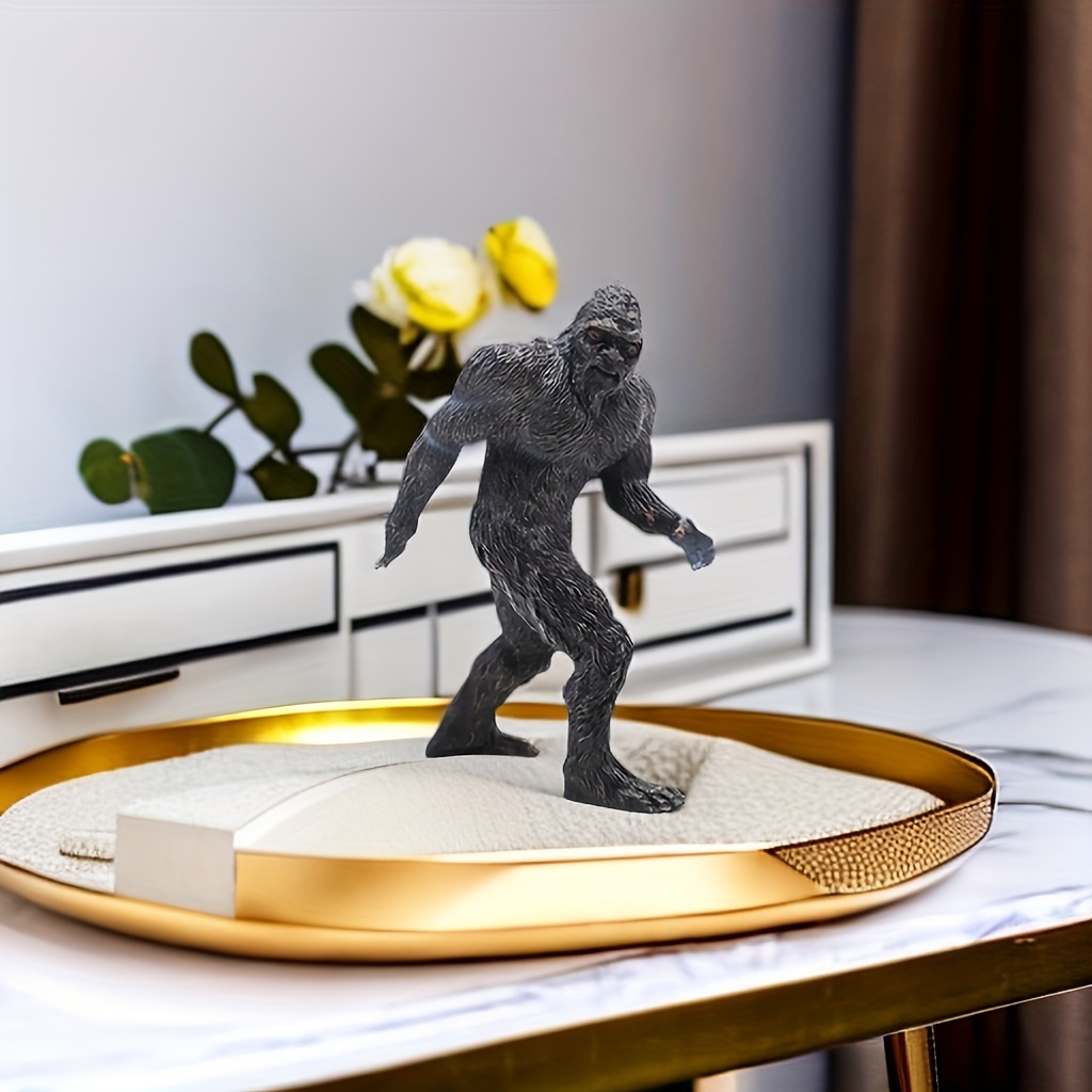 Abaodam Household Decor Office Decorations Gold Decorations Table Top Decor  Gorilla Statue Props Resin Crafts Decor Resin Gorilla Decoration Decorate