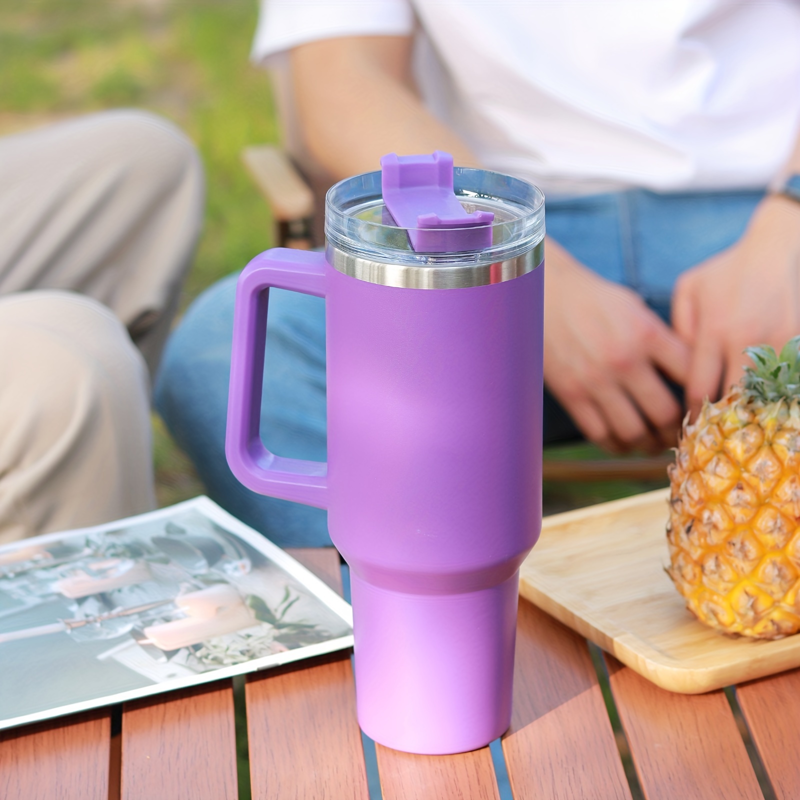 1 Pza Vaso Tapa Pajita Botella Agua Térmica Acero Inoxidable - Temu Spain