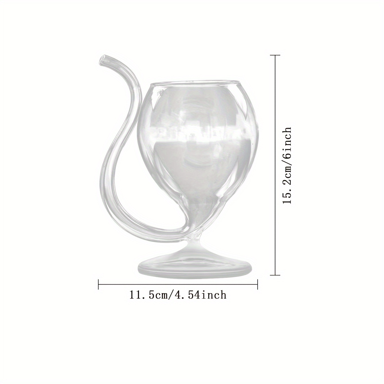 Vampire Glass Vampire Cup With Build in Straw Novelty Wine - Temu