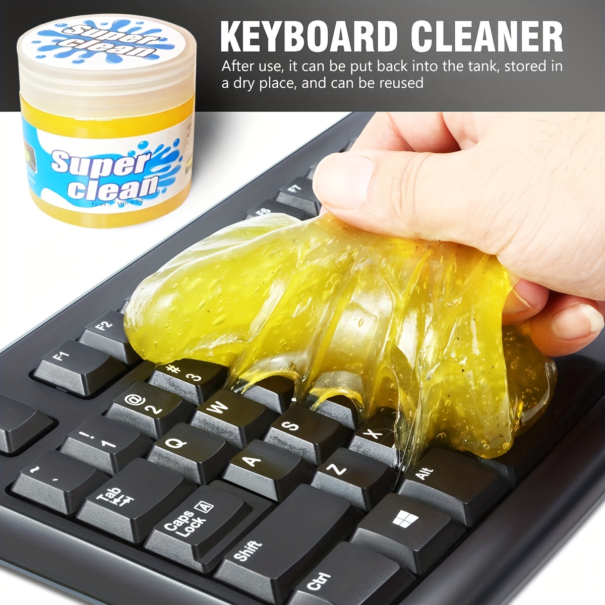 Car/Keyboard Cleaning Gel, Detailing Putty Clean Slime Universal Cleaning  Putty