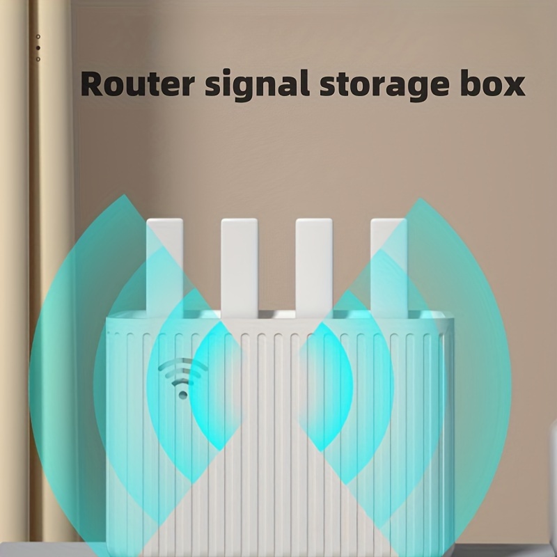 Caja De Almacenamiento Del Router Wifi - Temu