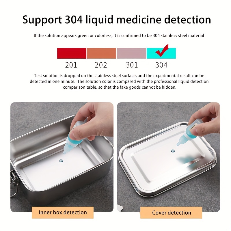 Boîte À Déjeuner Isolée En Acier Inoxydable, Boîte À Bento Ronde  Multicouche Portable Et Scellable Pour Les Professionnels Et Les Étudiants, Mode en ligne