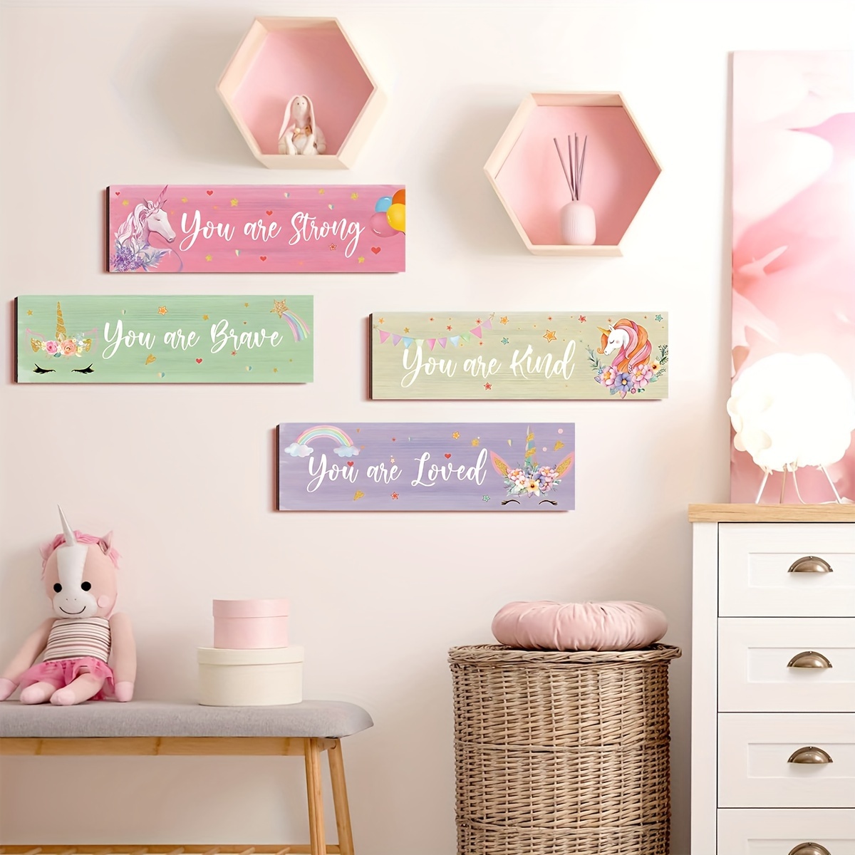 Girly unicorn deals bedroom decor