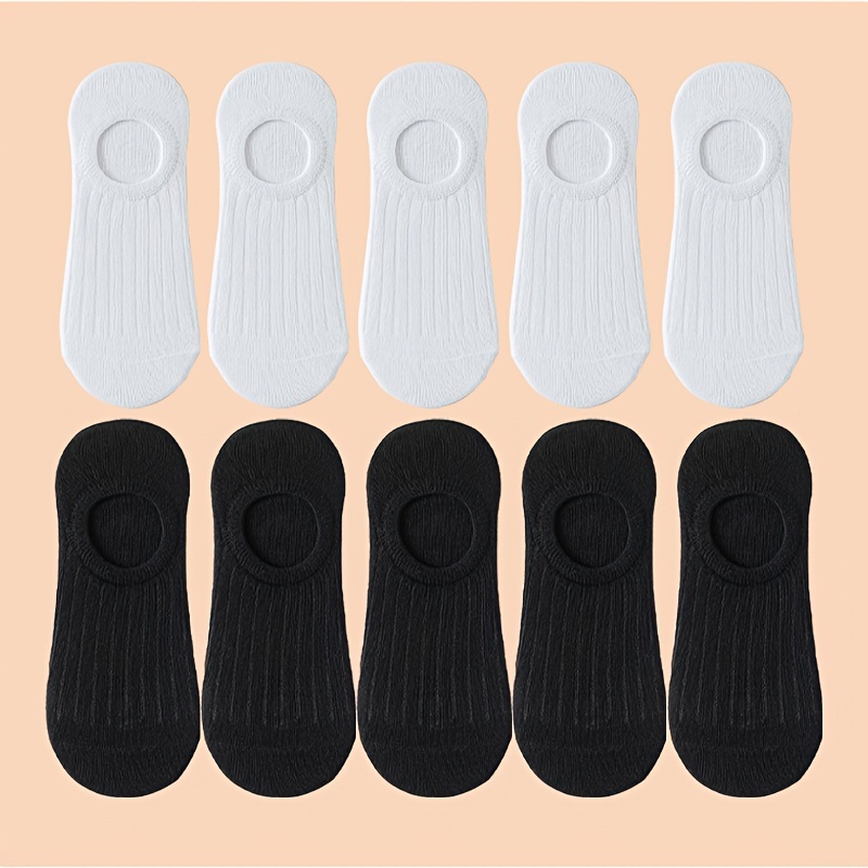 EHDWXVZM Socken Set 8 Paar - Halbsocken & Unsichtbare Socken Für Damen | Atmungsaktiv Mit Sohlenpolster