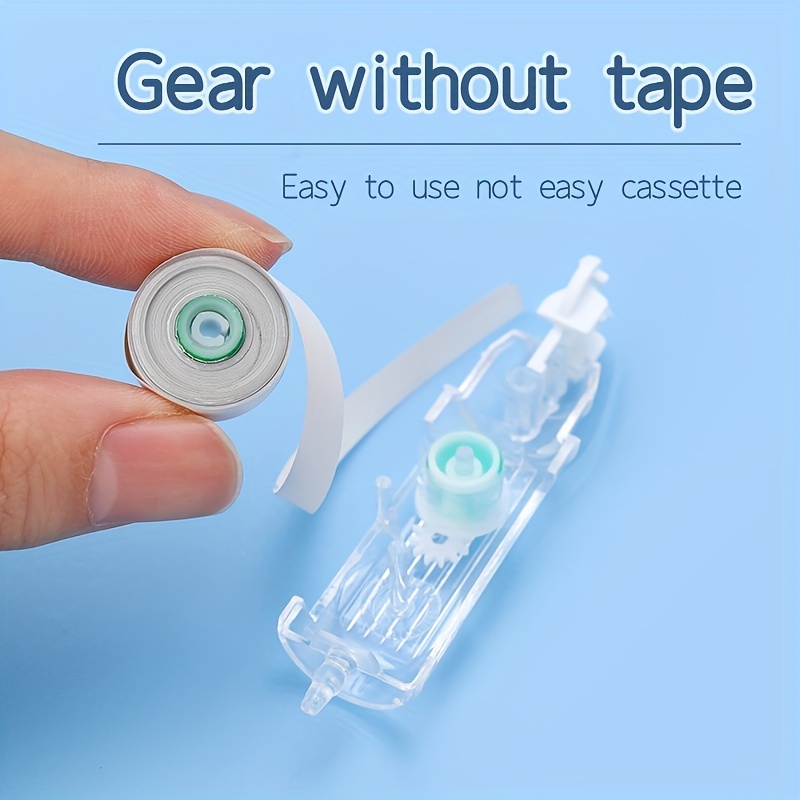 Refillable Retractable Quick Dry White Out Correction Tape - Temu