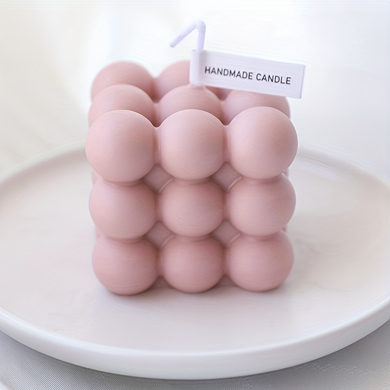 1pc Bubble Candle Silicone Mold 6 Grid Tube Candle Mold For DIY Soap Mold