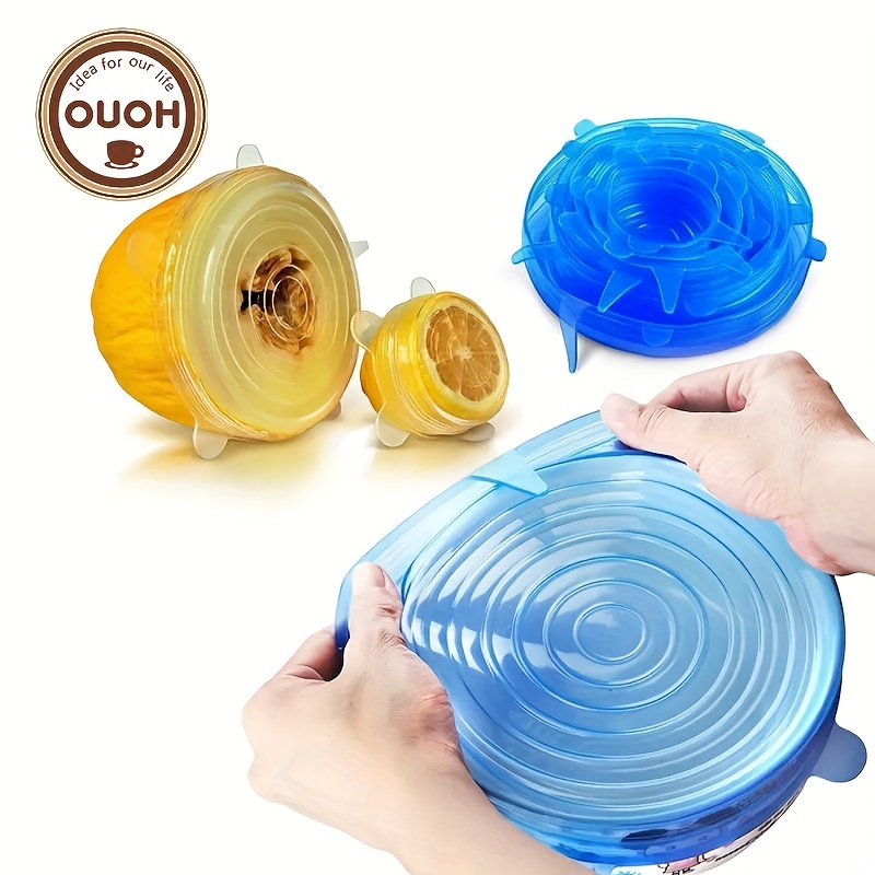 Multifunctional Silicone Stretch Lid Universal Silicone Food - Temu