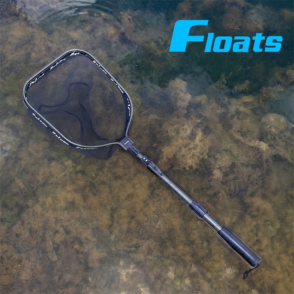 Rubber Coated Floating Fishing Net Easy Fish Catch - Temu