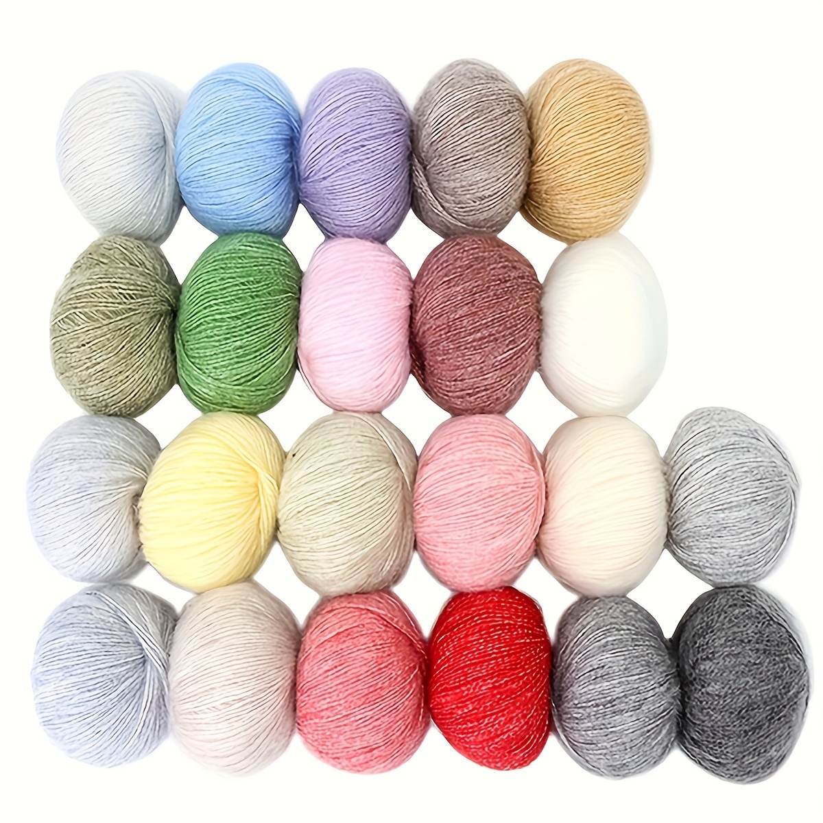 Diamond Mohair Yarn Wool Crochet Mohair Yarn 25g/ball Skin-friendly  Knitting 1 Roll Mohair Wool