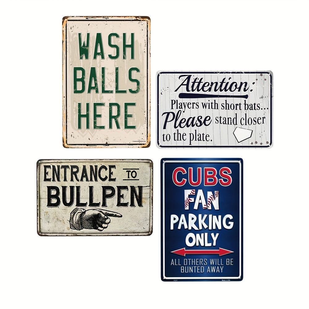 CHICAGO CUBS Sign Vintage style - Classic Metal Signs