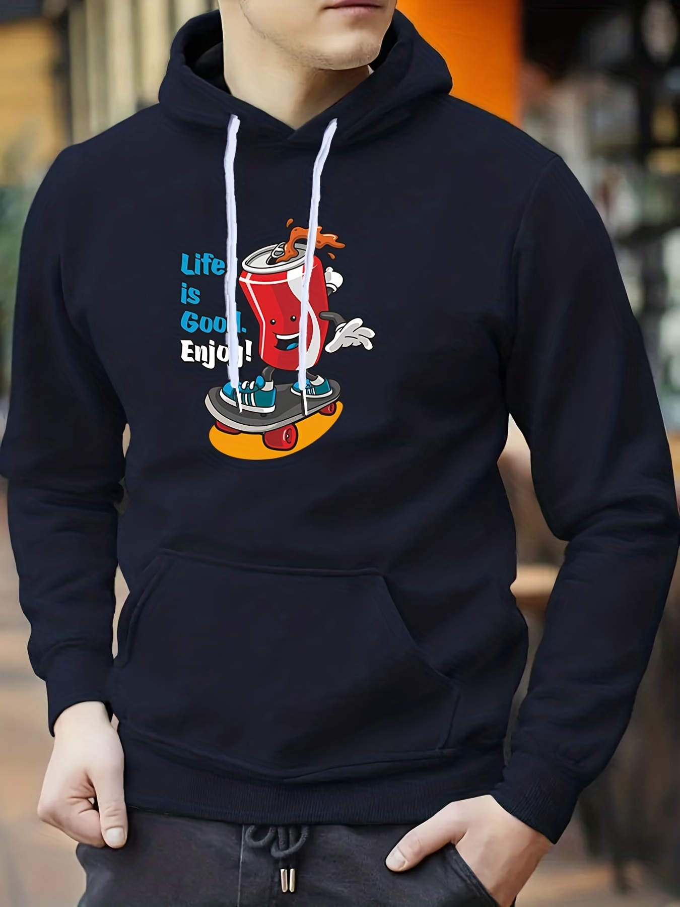 Enjoy Life Graphic Hoodie