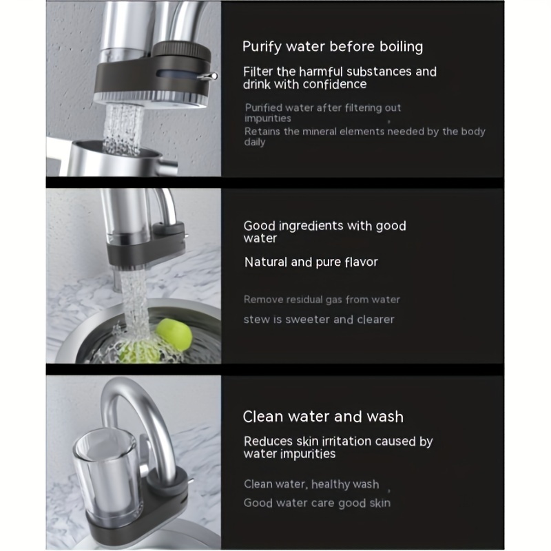 Pure and Clean Water with TAPP 1 Faucet Water Filter