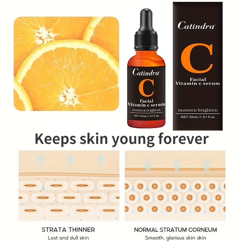 30ml facial   c serum orange oil facial   contains hyaluronic acid for rejuvenating facial care details 1