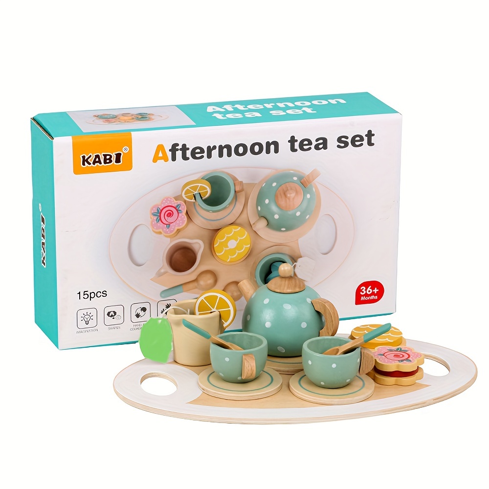 LIS Service à thé pour enfants Ensemble de thé de l'après-midi pour enfant  Simulation innovante, y compris théière tasses LS008 - Cdiscount Maison