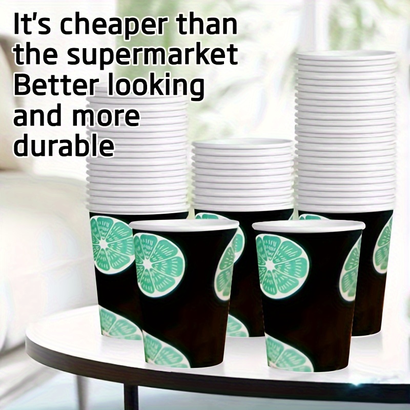 Disposable Paper Cups for 30 Guests
