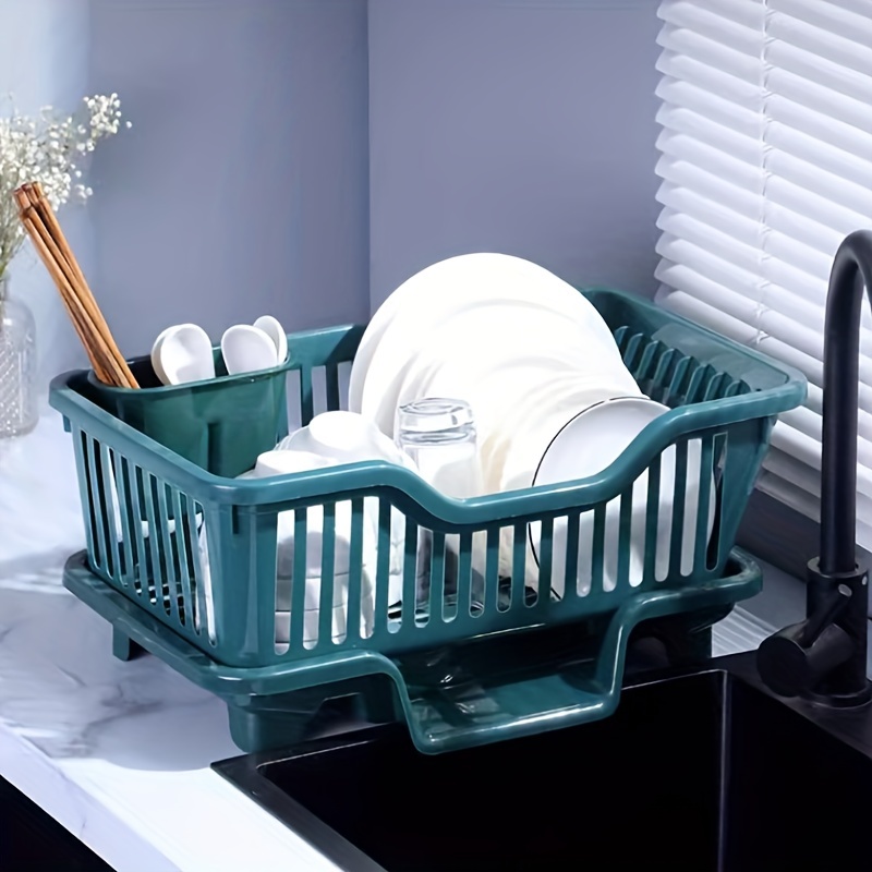 Luxury Style Plastic Drainer Rack With Carrying Handle - Temu