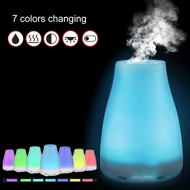 1pc Mini 7 Color Modes Led Humidifier