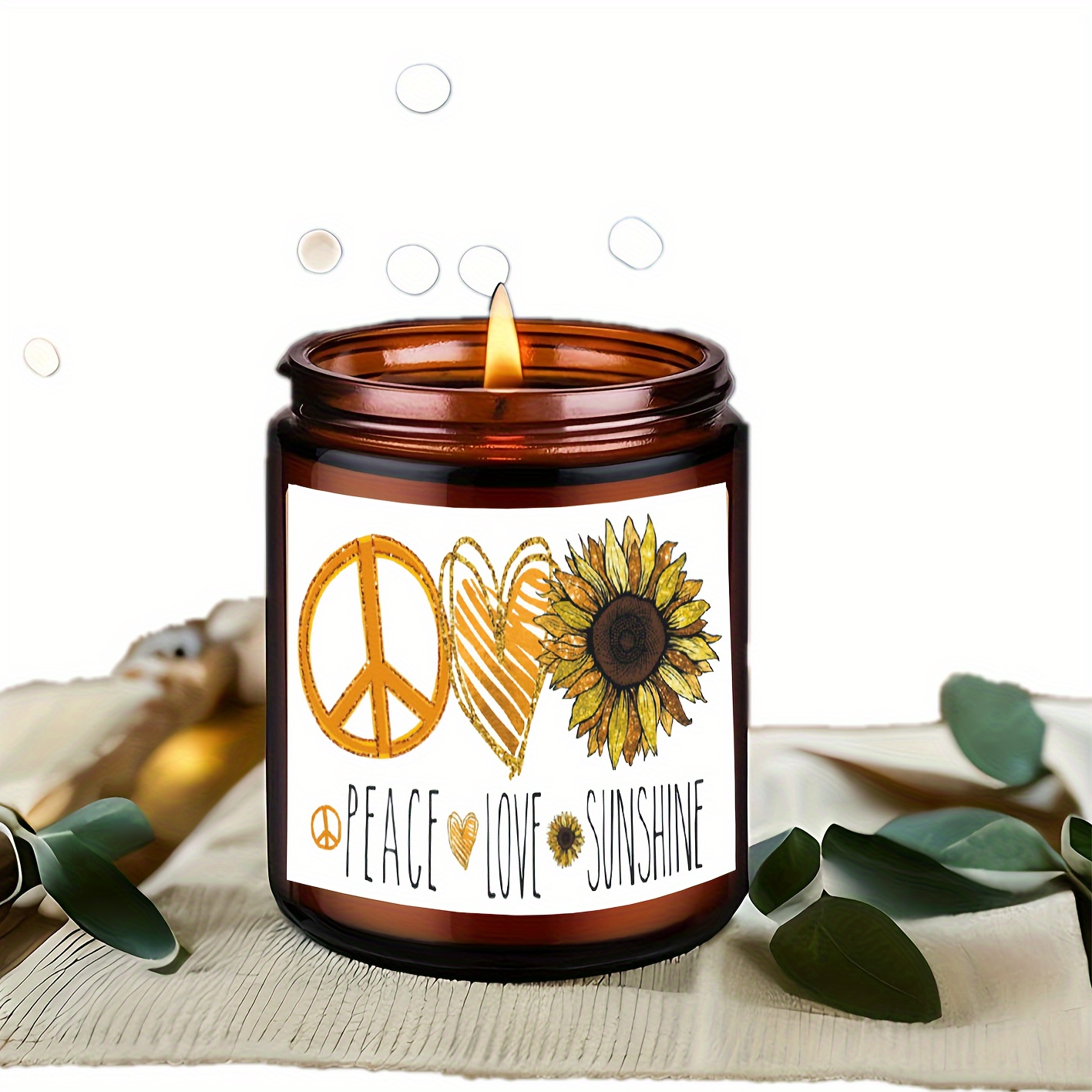 Sunshine triple wick soy candle- best scented soy candles