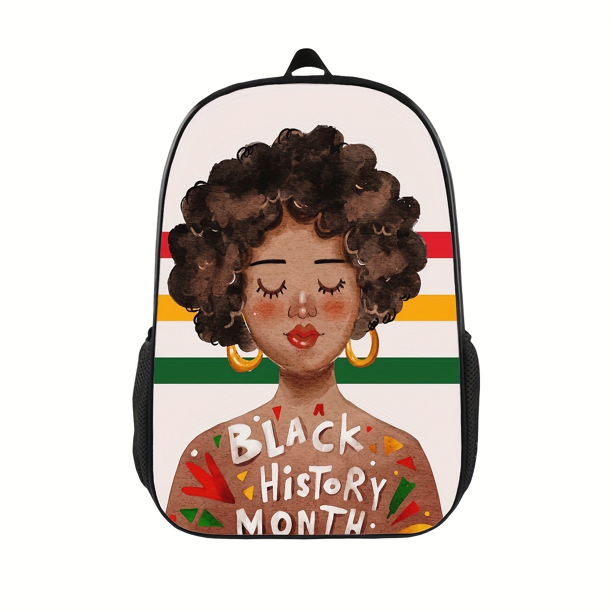 Afro girl backpack hot sale