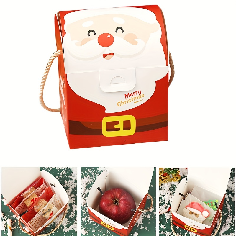 Christmas Eve Candy Portable Packaging Box Navidad - Temu