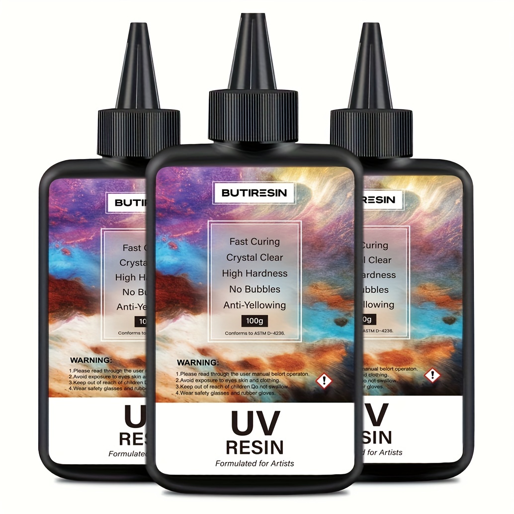 Upgraded Uv Resin Kit With Light Crystal Clear Uv Resin - Temu