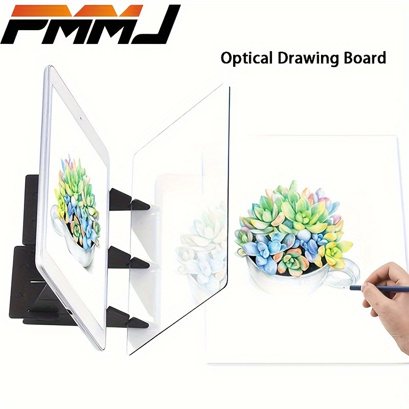 Optical Transparent Drawing Board, Portable Optical Tracing Board Image  Drawing Board Projector Sketching Tool For Beginners, Suitable For  Christmas
