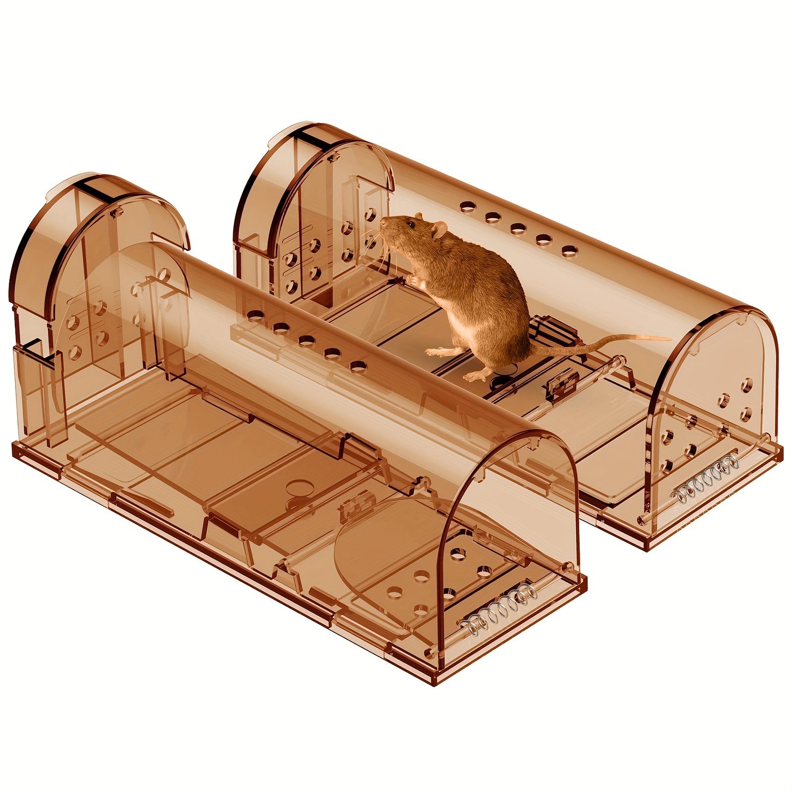 Humane Mouse Trap | Catch and Release Mouse Traps That Work | Mice Trap No Kill for mice/Rodent Pet Safe (Dog/Cat) Best Indoor/Outdoor Mousetrap