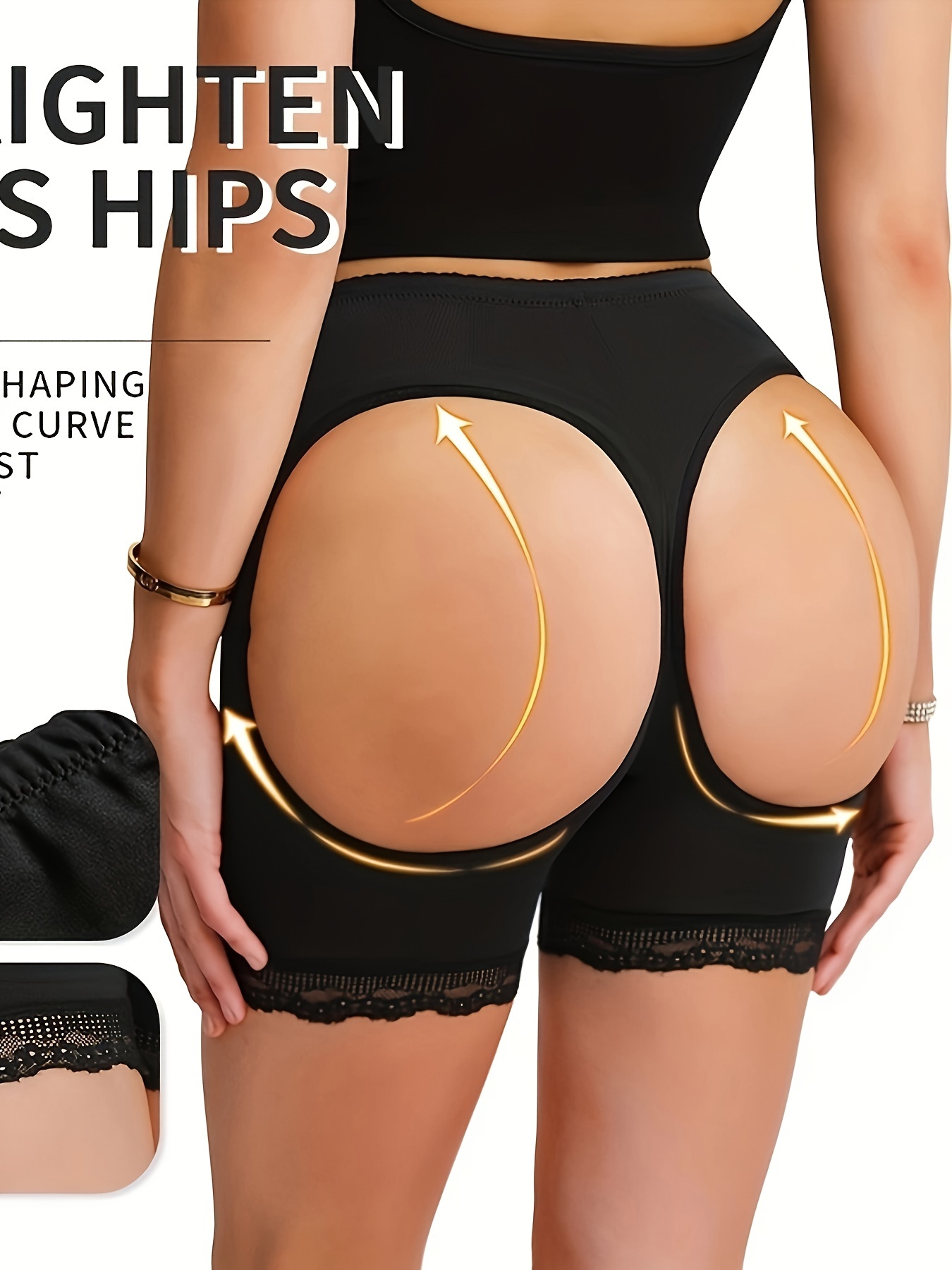 Women's Hip Shaper Butt Lifter Hip Enhancer Padded Underwear