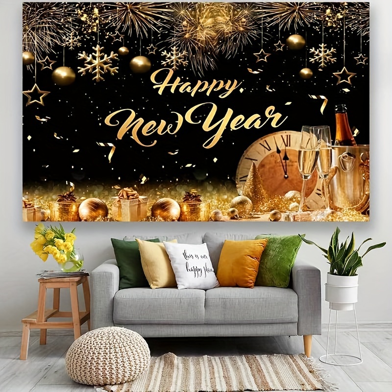 New Year Party Decoration Banner Family Party New Year Party - Temu United  Arab Emirates