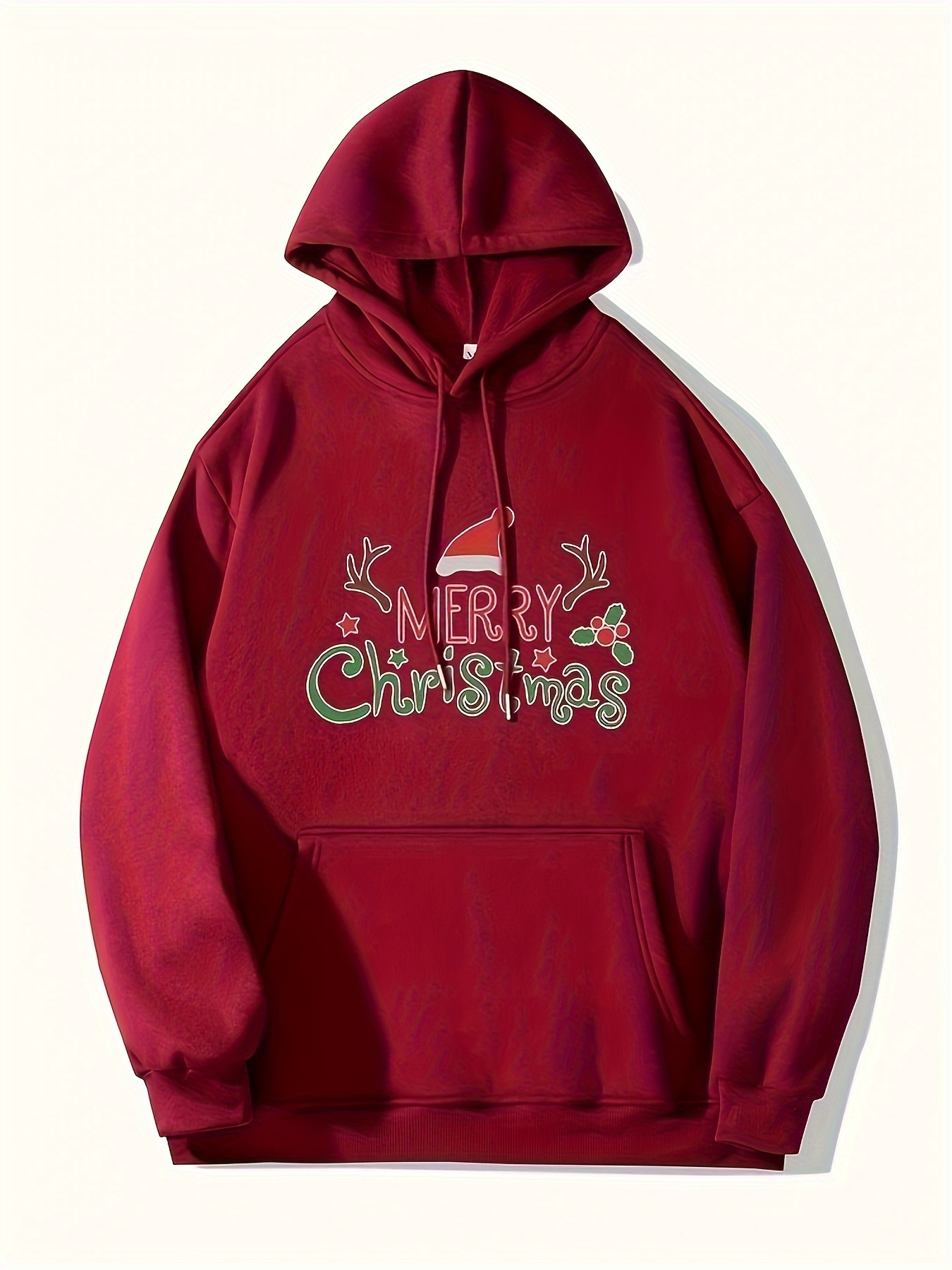 Sudadera Hombre Diseño En Terciopelo Capucha Hoodie