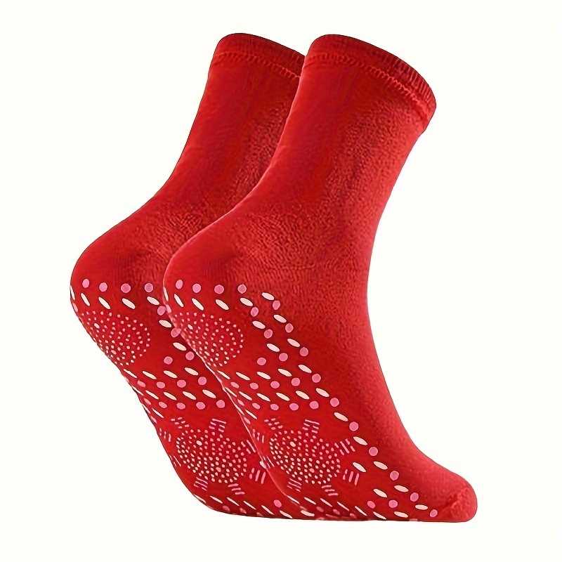 3 paires chaussette chauffante chaussette auto-chauffante pour hommes femmes  massage chaussette antigel pour la pêche Camping Randonnée Ski et  chauffe-pieds