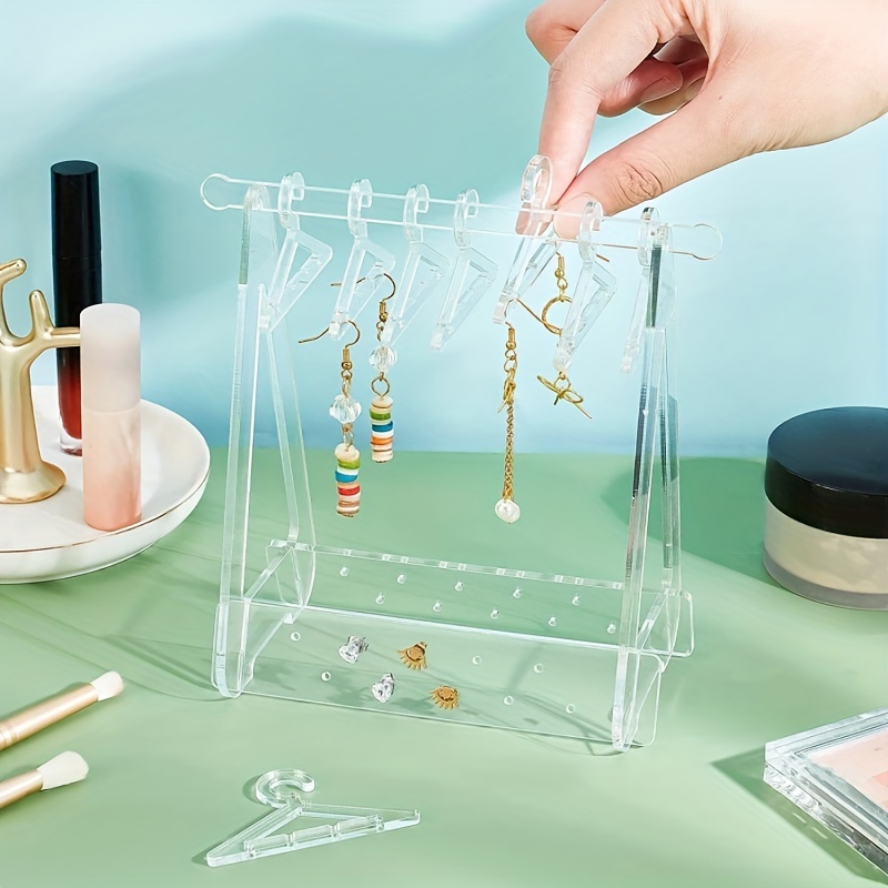 Multipurpose Acrylic Body Chain Jewelry Storage Rack With Hooks For  Earrings And Necklaces Convenient Wall Display Stand And Pouches From  Computerpc, $7.37