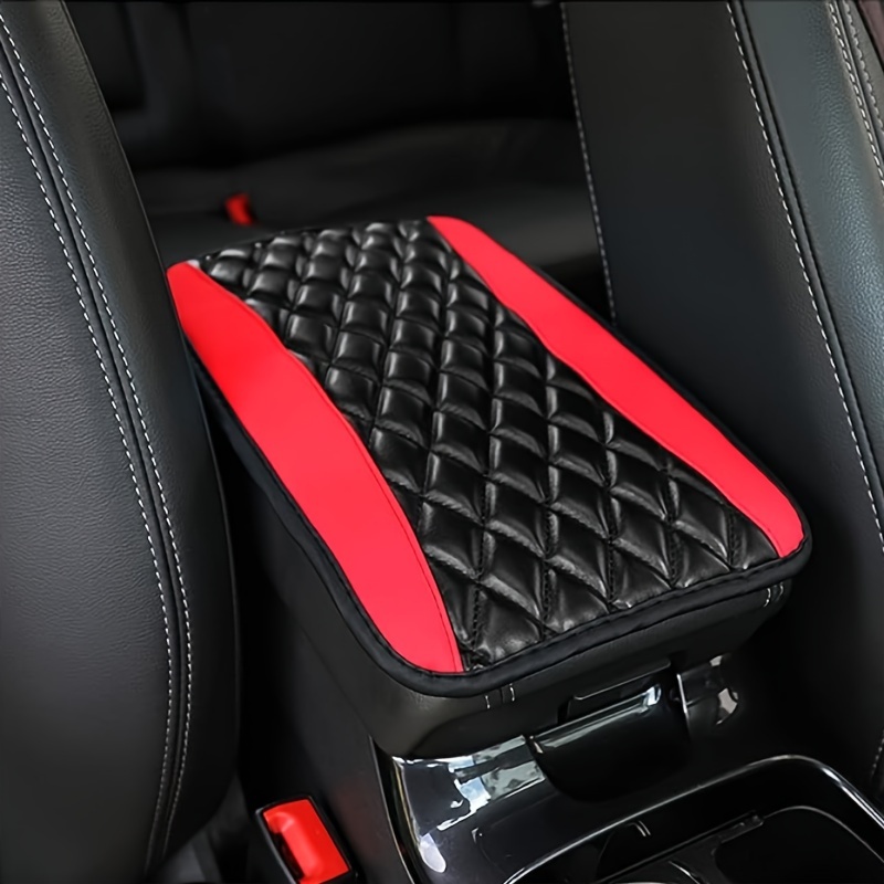 Auto Armlehne Box Protector Mittelkonsole Armlehne Extender Ellbogen und  Unterarm Handgelenk Unterstützung Einstellbare Höhe Komfort Pad Universal  (schwarz Rot)