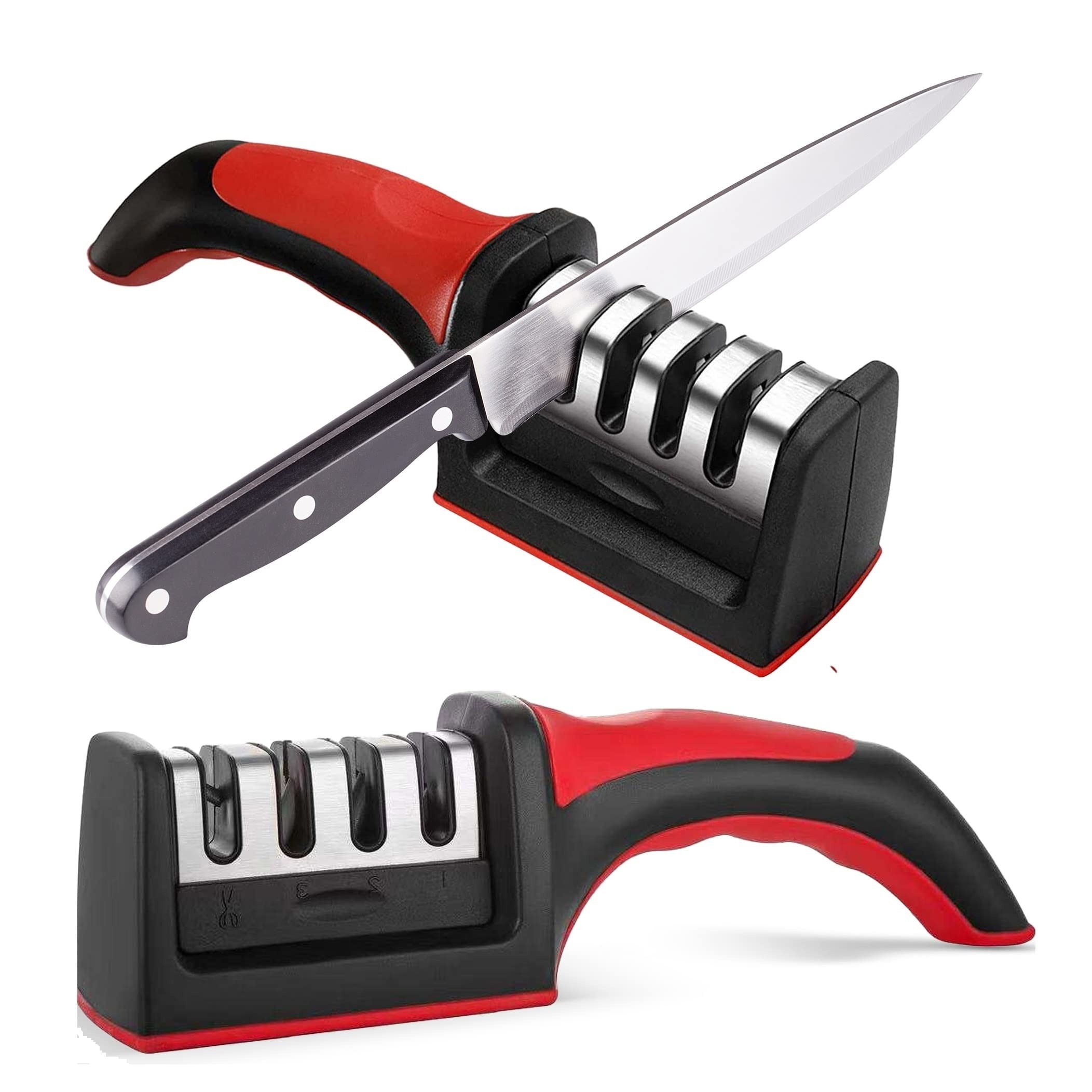 3 in 1 Portable Knife Sharpener Three Stage Knife Sharpener - Temu