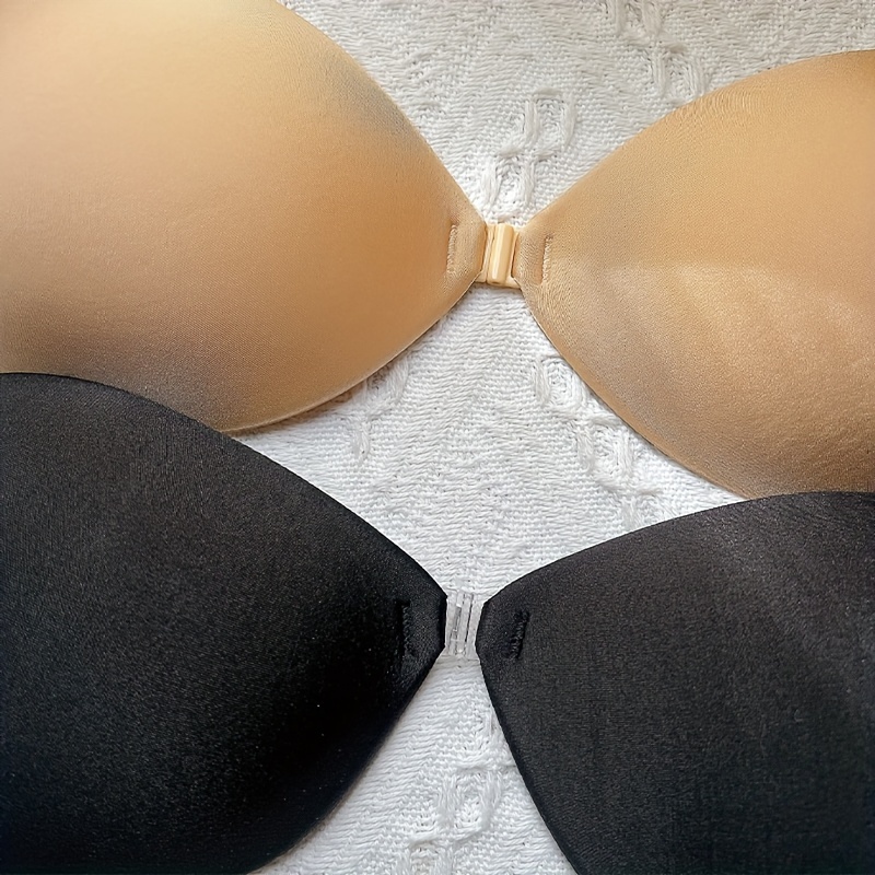 Invisible Strapless Bras Front Buckle Lift Seamless Bra Women