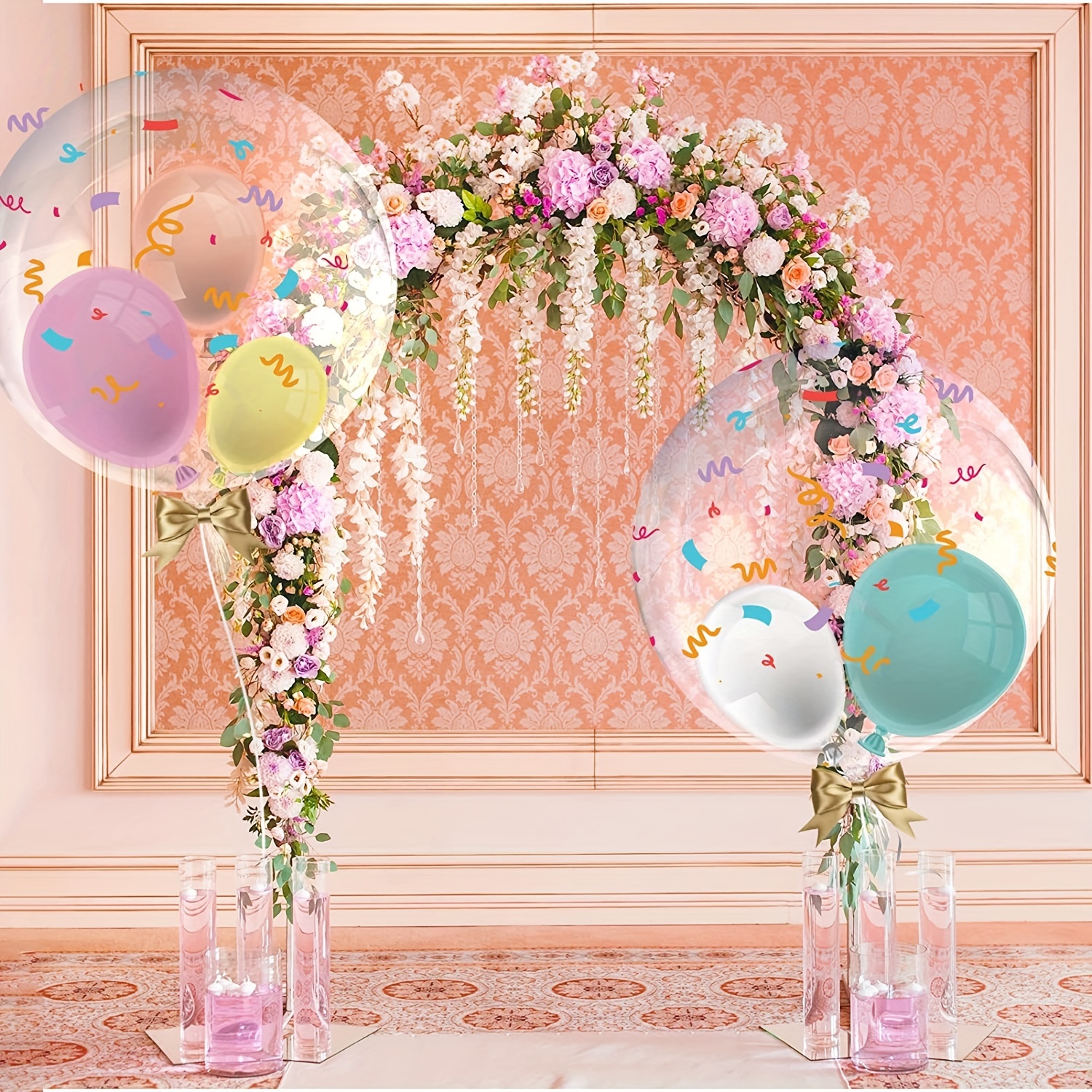 Helium Style Transparent Bubble Clear Balloons Led Light - Temu Canada