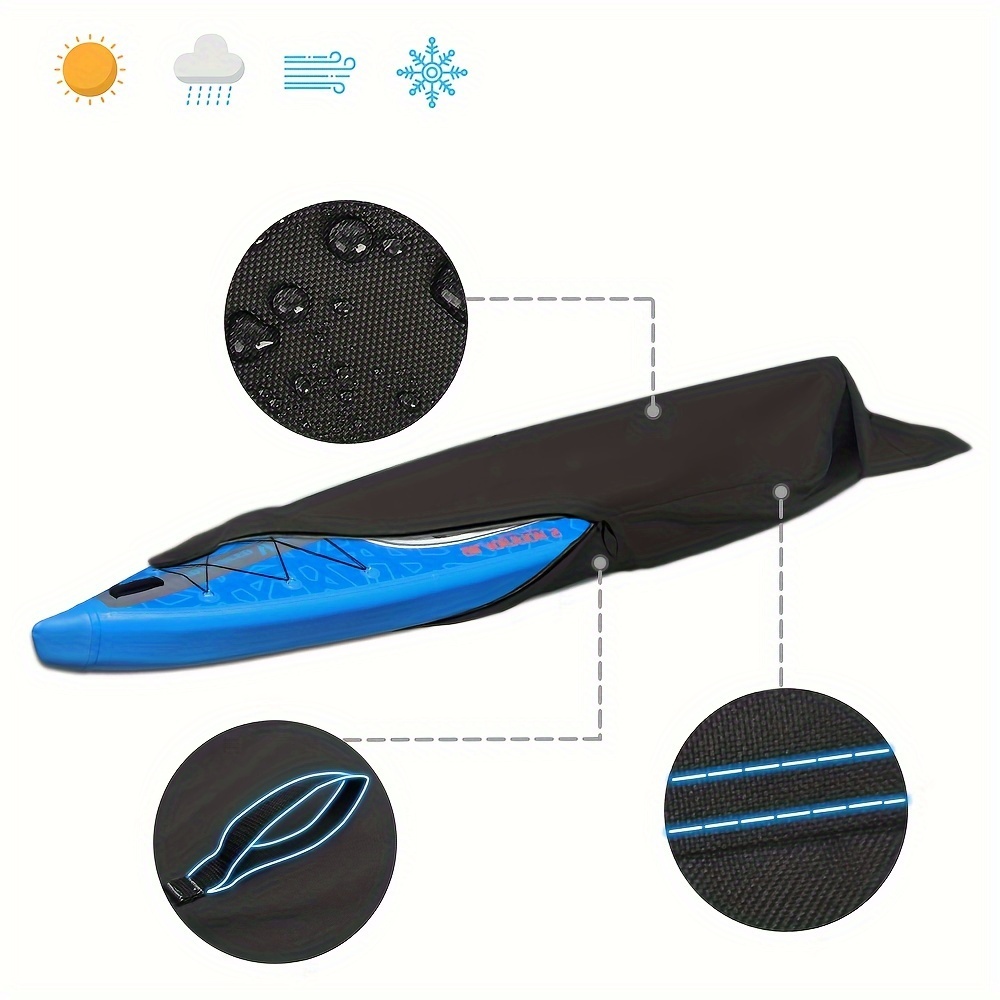 Copertura della barca marina V forma impermeabile antipolvere antiuv  pioggia neve gommone gommone da pesca gommone universale copertura kayak