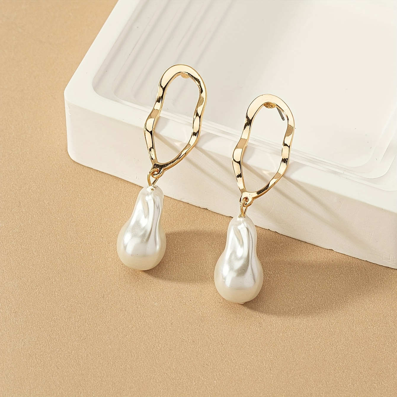 High End Geometric Faux Earrings for Women