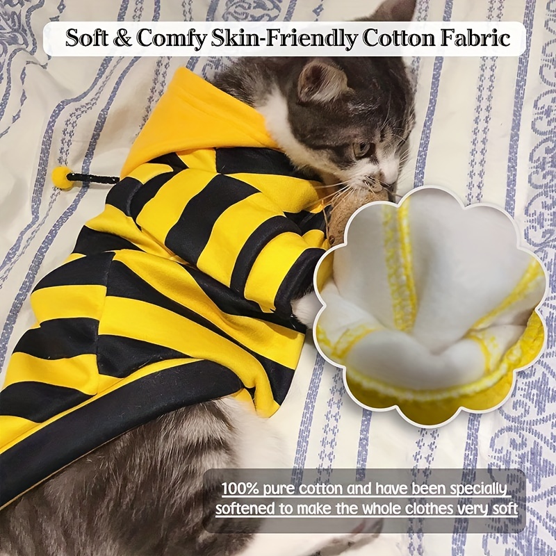  Sphynx Cat Clothes Breathable Pure Cotton Fashion Icon