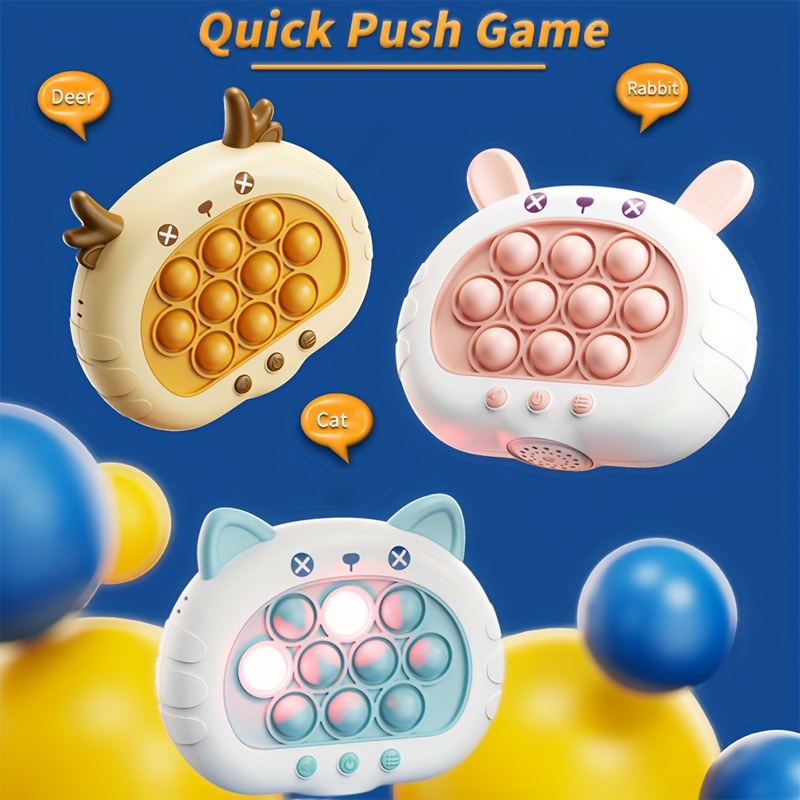 Electronic Quick Push Bubbles Jogo, Jogo para Jogar Jogos