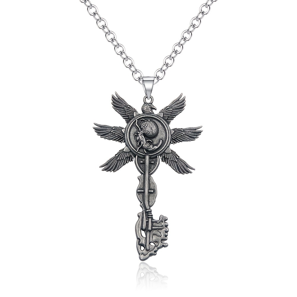 Eagle Six Wings Vintage Key Necklace For Men And Women - Temu Austria