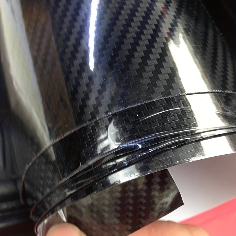 50cmx300cm Película Envoltura Vinilo Fibra Carbono Negro 3d - Temu