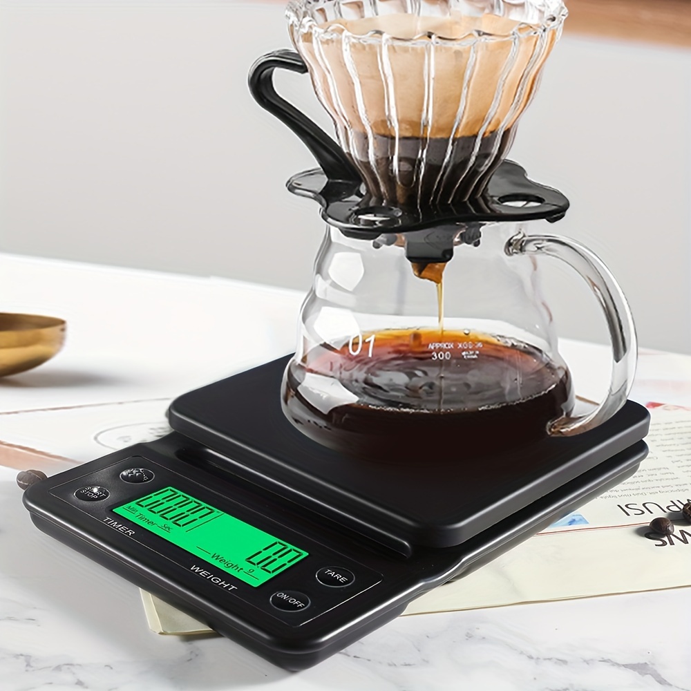 3kg 0.1g Kitchen Digital Scale LCD Electronic Coffee Food Weight Postal  Scales