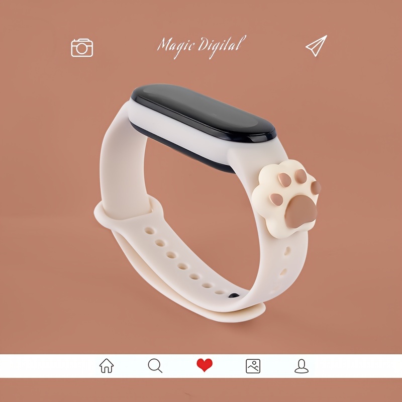 Strap For Xiaomi Mi Band 7 8 6 5 4 3 Silicone Wristband Bracelet